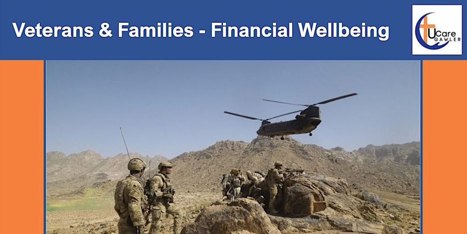 Logo for Veterans & Families - financial wellbeing