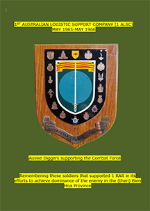 1st Australian Logistic Support Company book cover