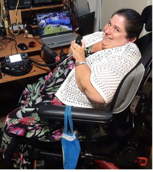 Ham Radio enthusiast Wendy Cosgrove