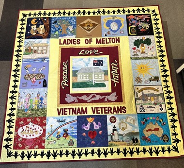 The Melton Love, Peace and Unity Quilt