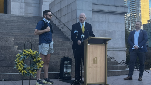 Rodney Cottam with Governor-General