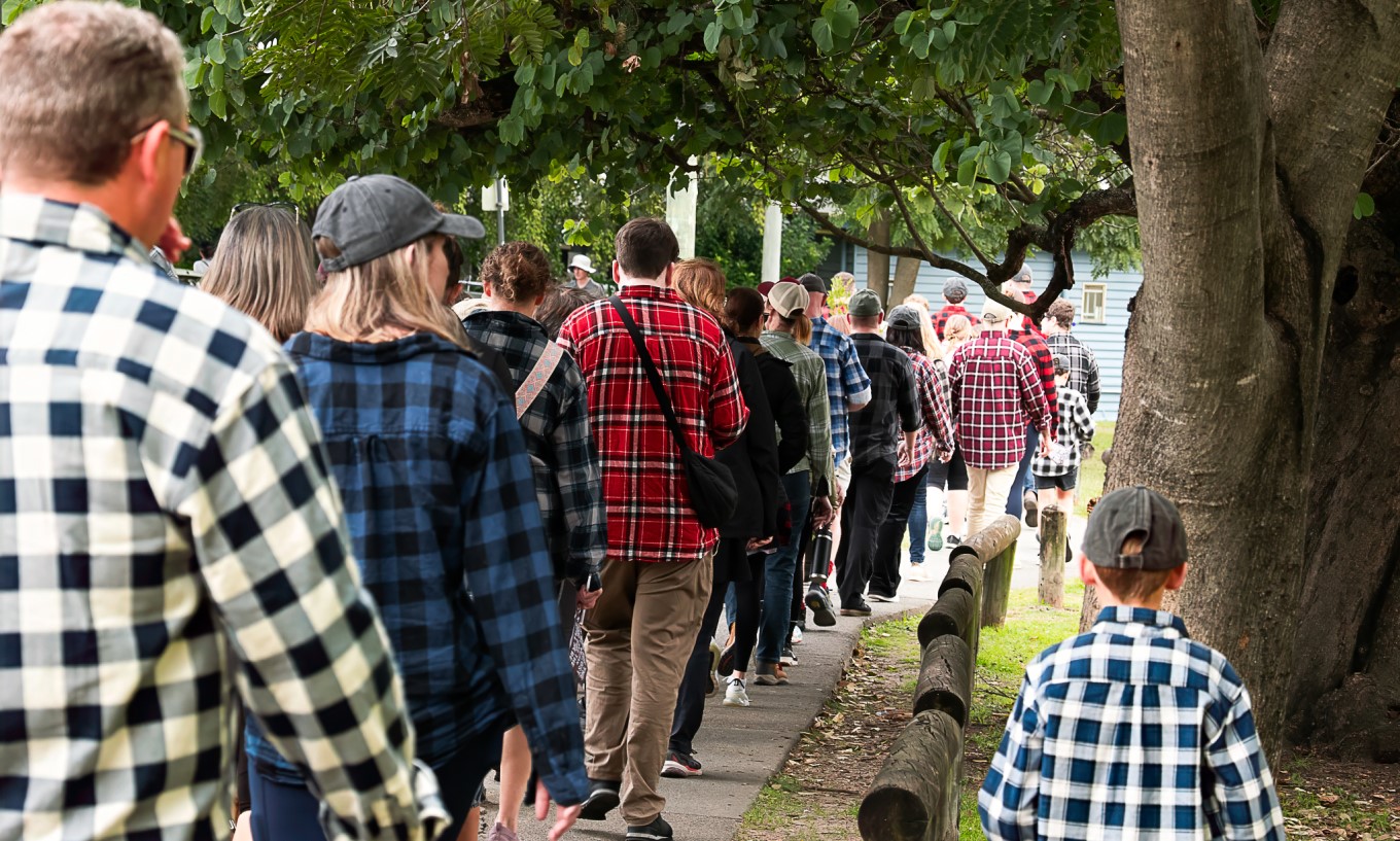 Wear a Flan for Shan Walk