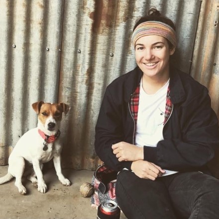 Shannen Box with Flannel, the inspiration behind the name of 'The Flannel Project'