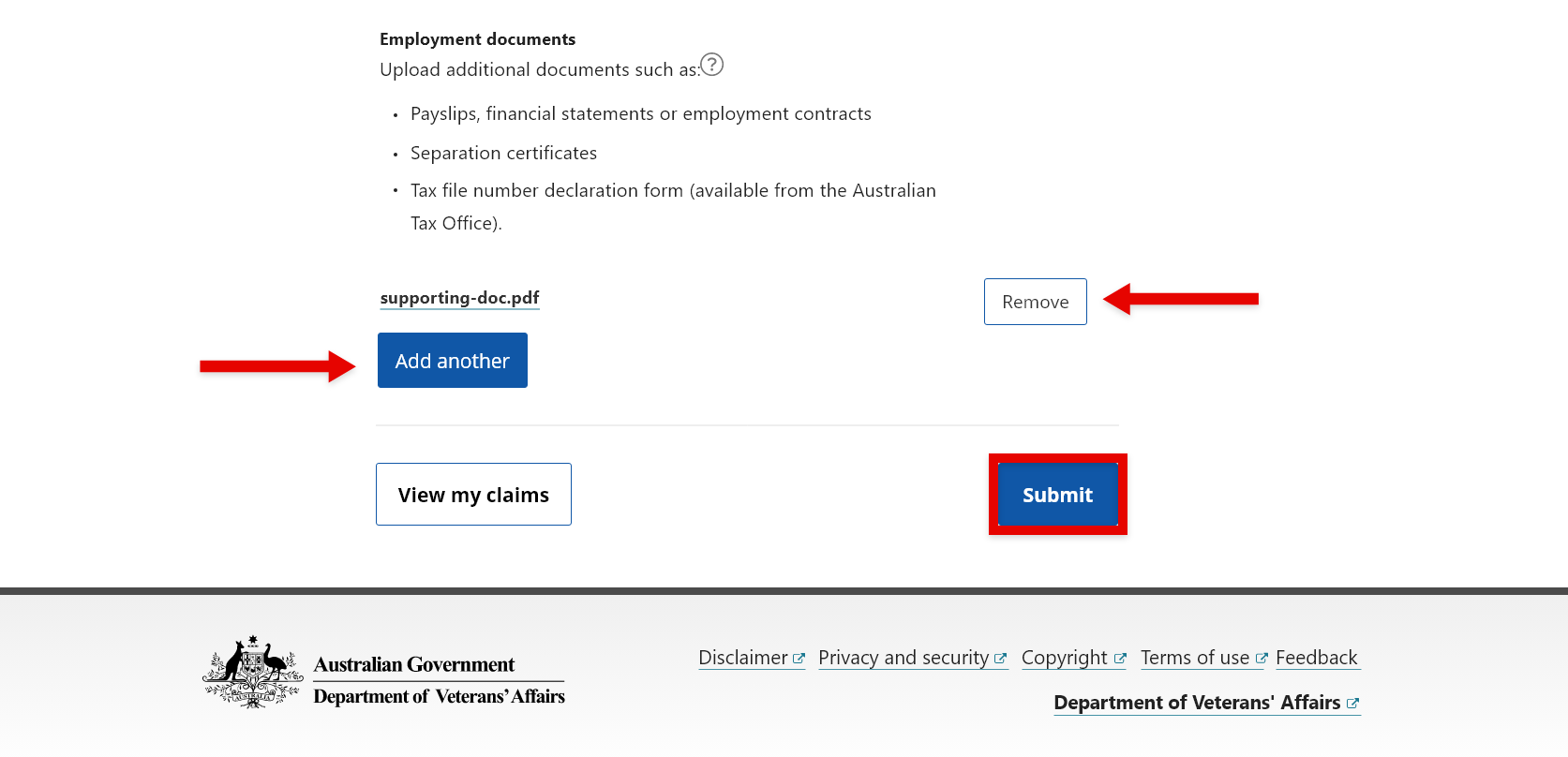 Screenshot showing 'Add' and 'Remove' options.