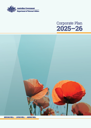 DVA corporate Plan 2025-26.