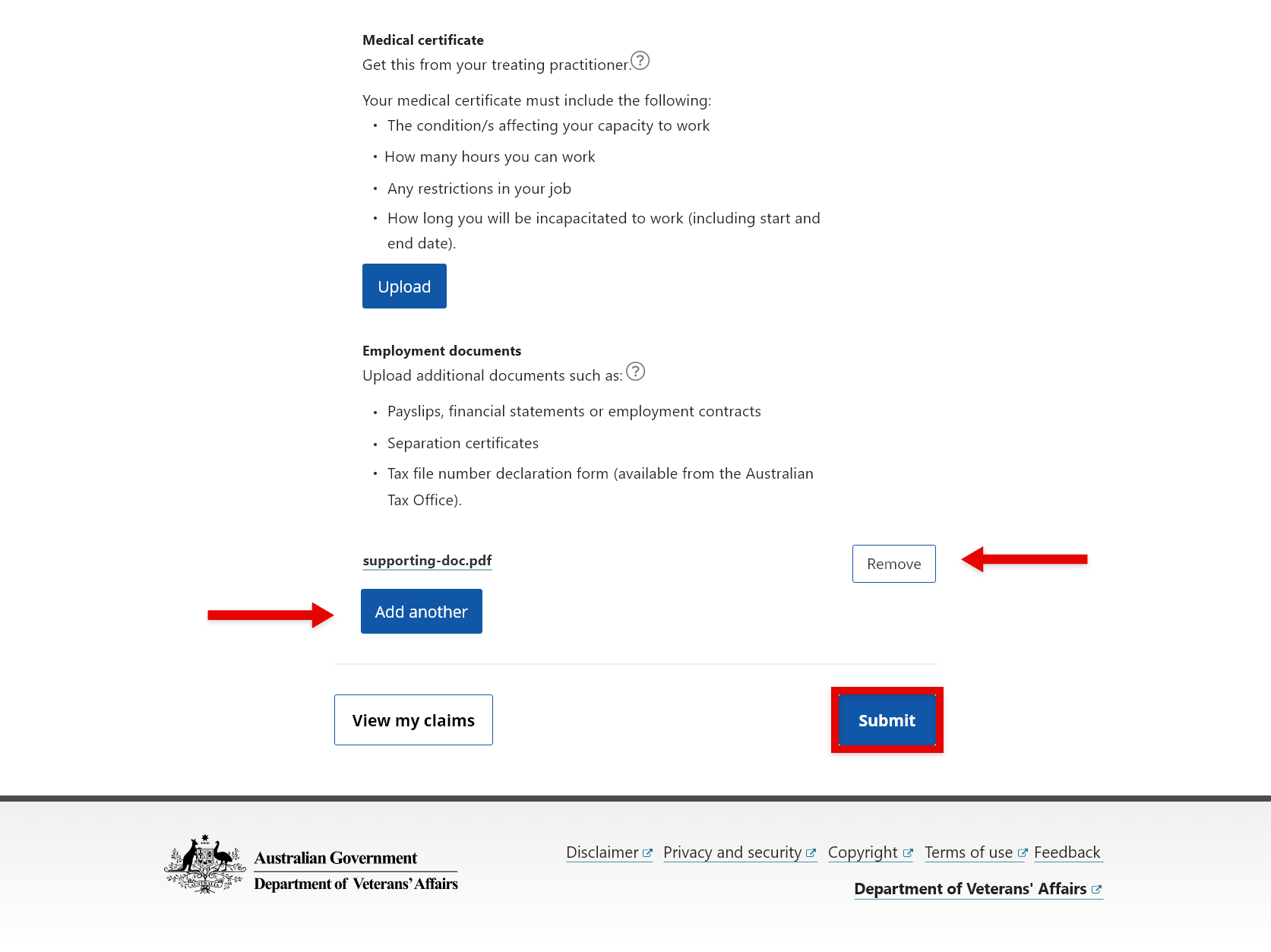 'UScreenshot showing the 