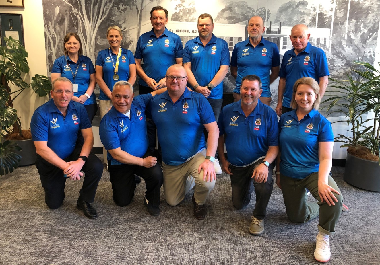 Team RSL at the Australian Masters Ganes 2025