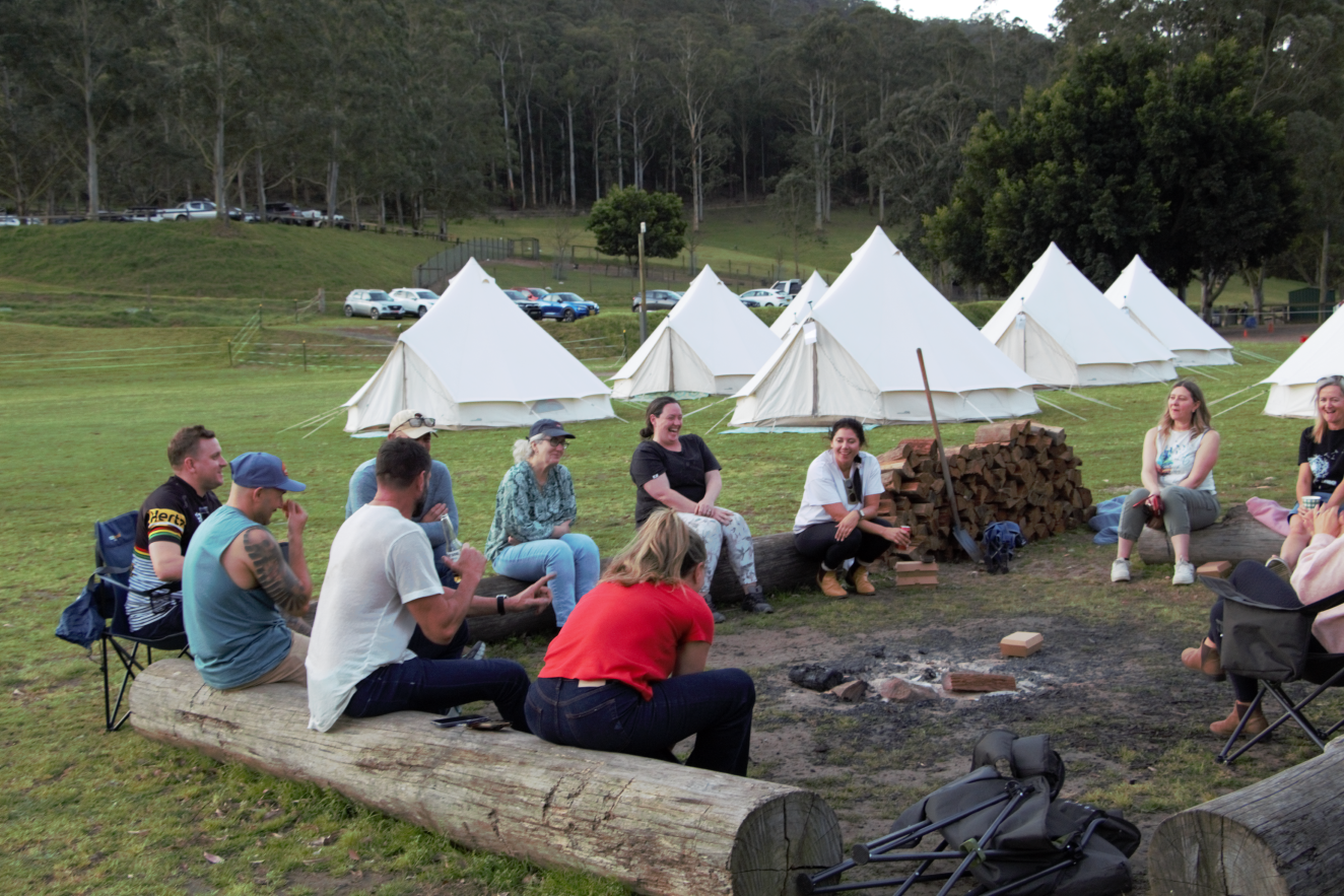 Veterans and first responders come together at an Eyes Front ‘Celebration of Service’ event to share stories and experiences.