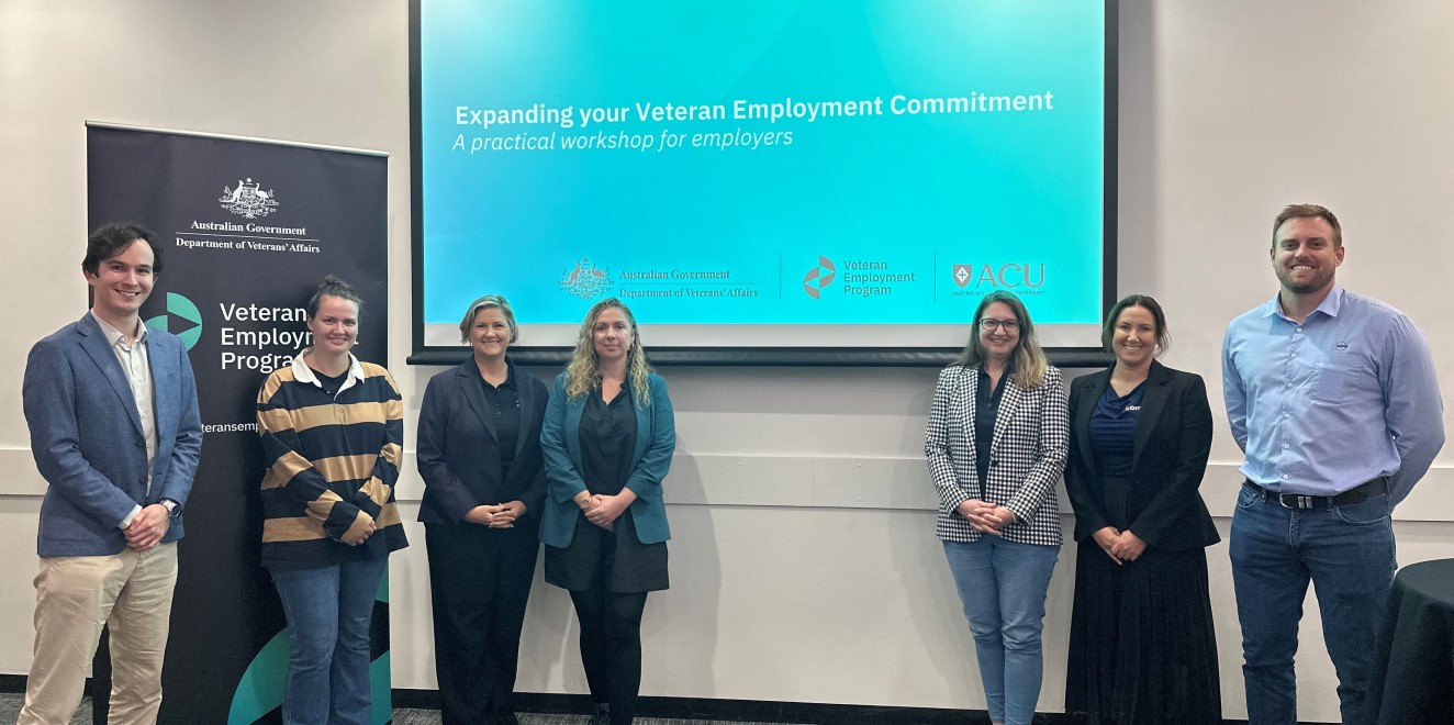 Employers at the Expanding your Veteran Employment Commitment workshop on the Sunshine Coast