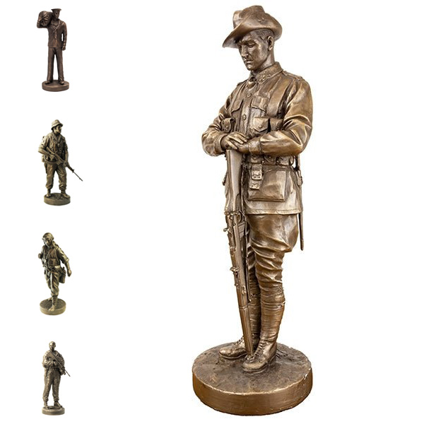 Australian Army figurines from the Australian War Memorial Shop