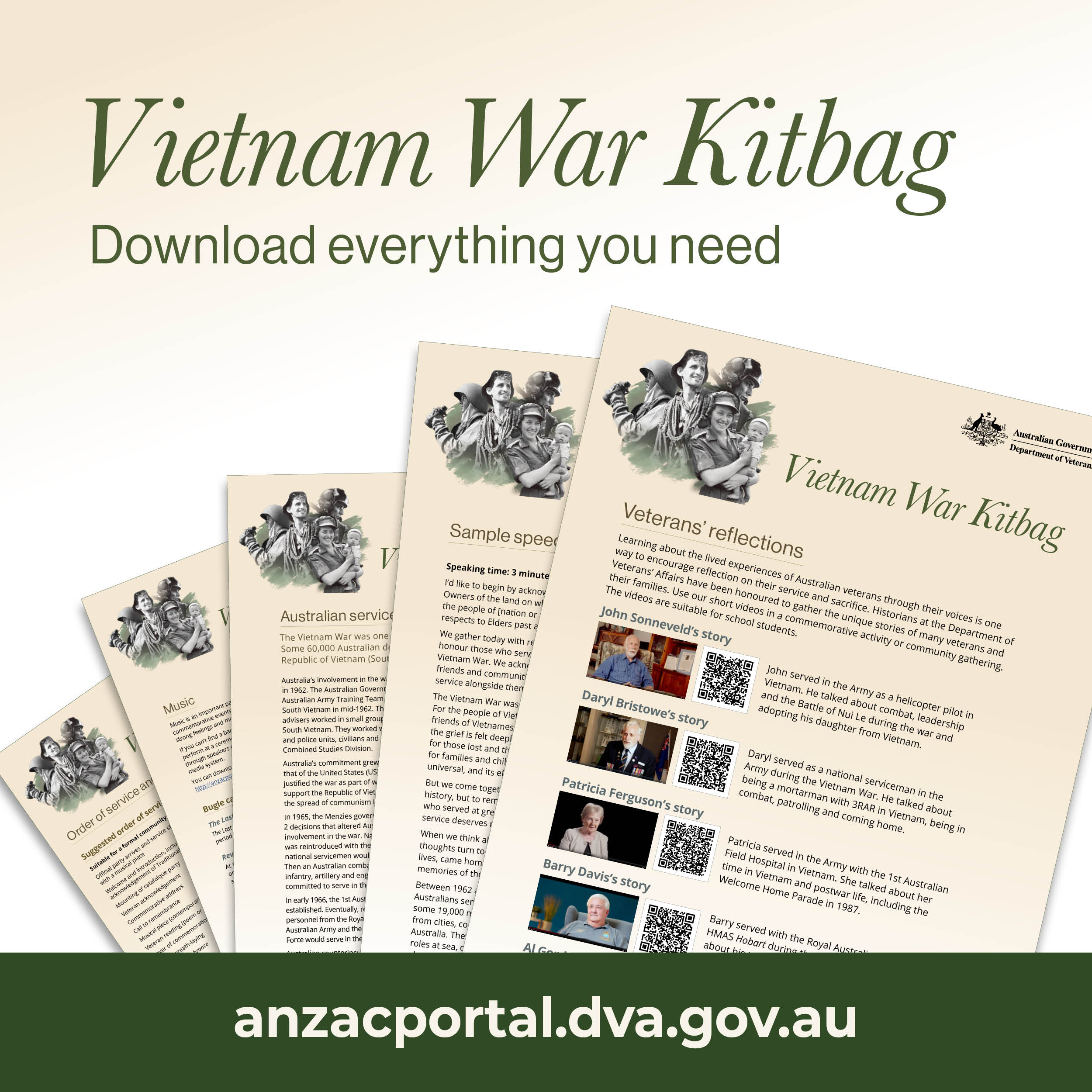 Poster promoting kitbag