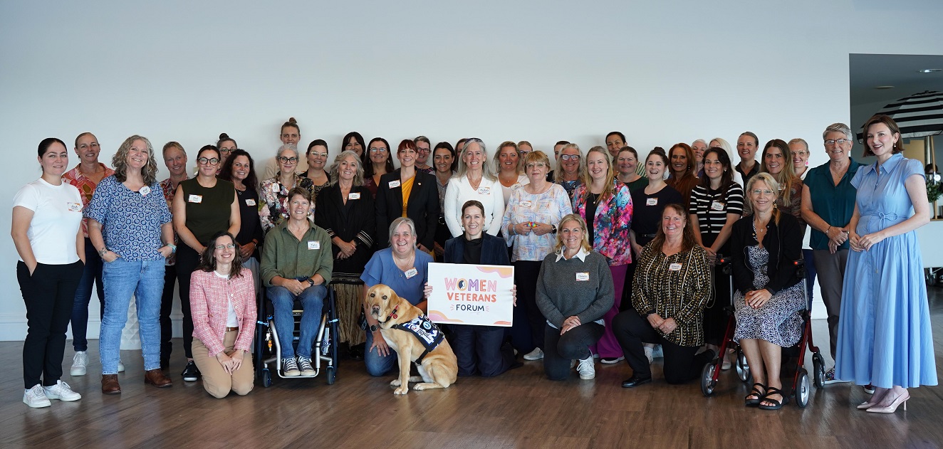 Participants at the DVA Women Veterans Forum 2026