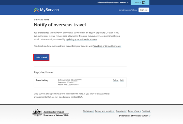 MyService instructions
