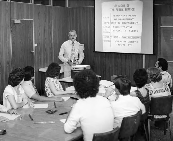 DVA office in the 1970s