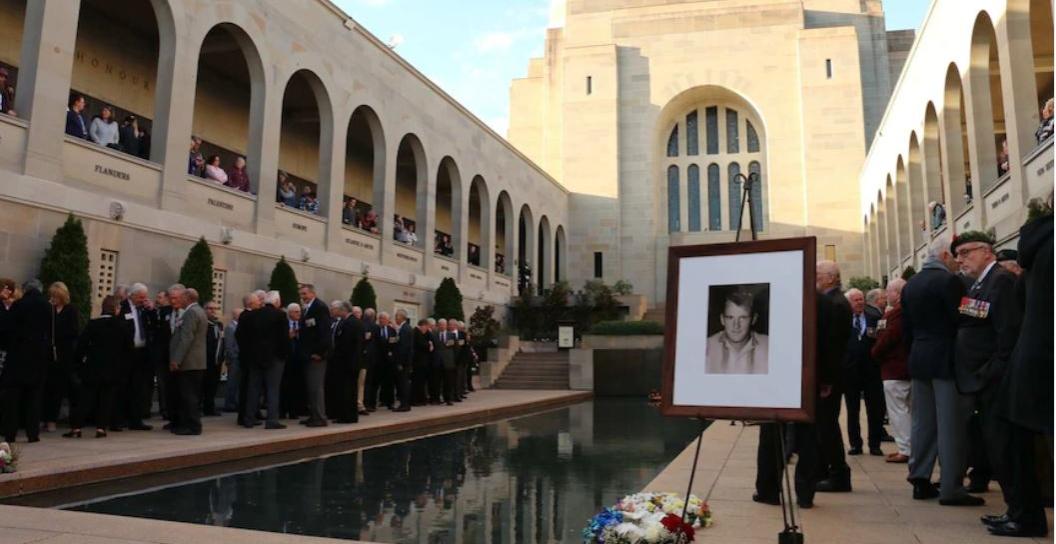 Last Post ceremony at Australian War Memorial