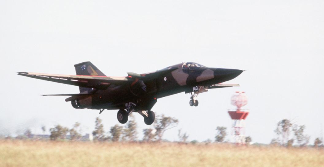 F-111taking off (1984)