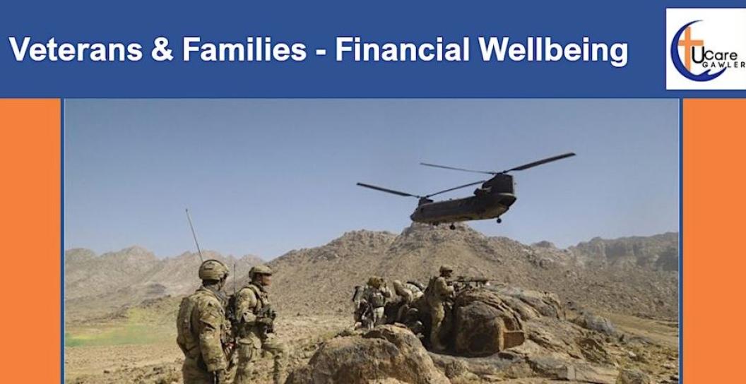 Logo for Veterans & Families - financial wellbeing