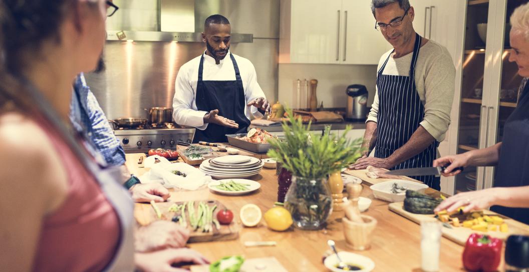 Healthy cooking class