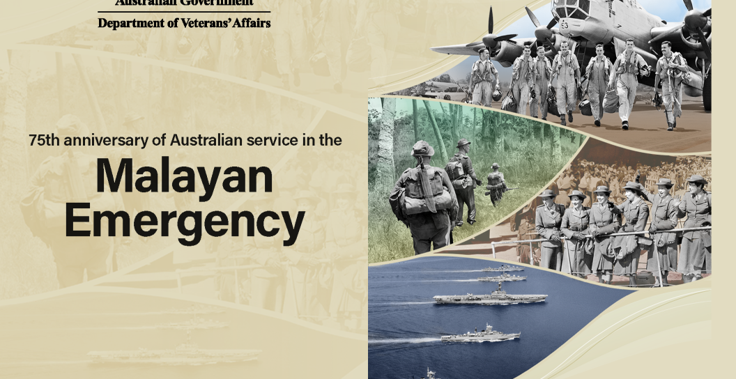 A commemorative tile displaying the Australian Army, Royal Australian Navy, Royal Australian Air Force and Australian nurses.