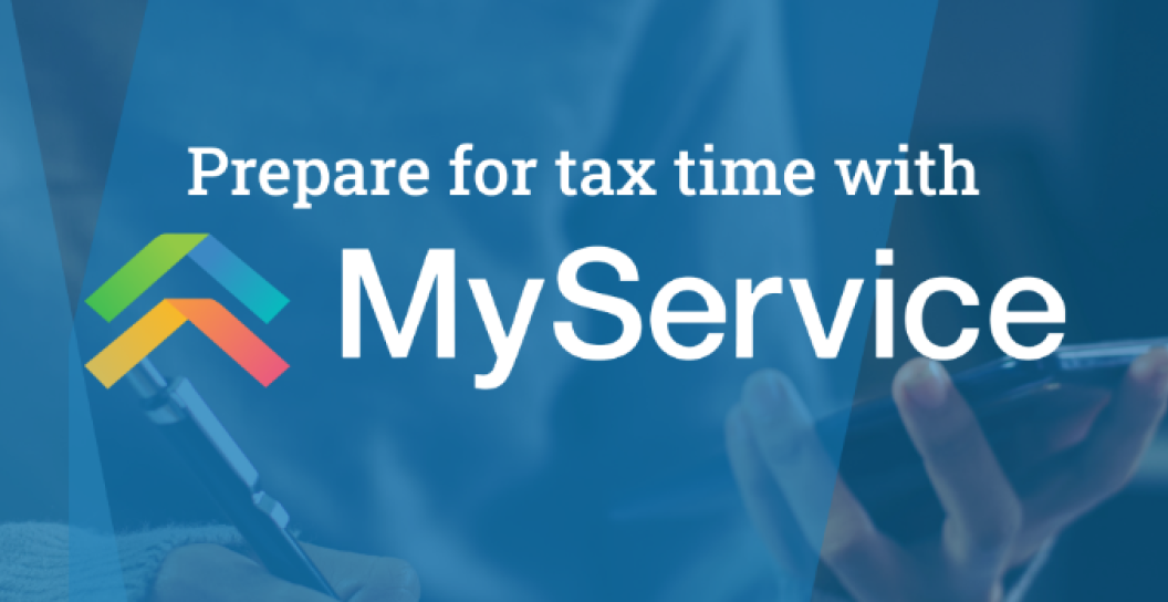 Card reding Prepare for tax time with MyService