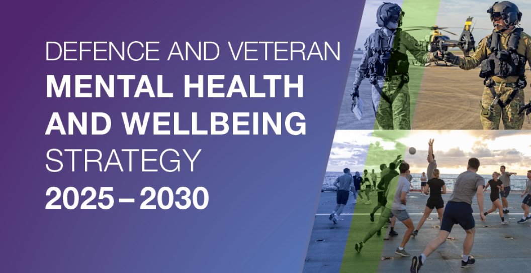 Defence and Veteran Mental Health and Wellbeing Strategy cover