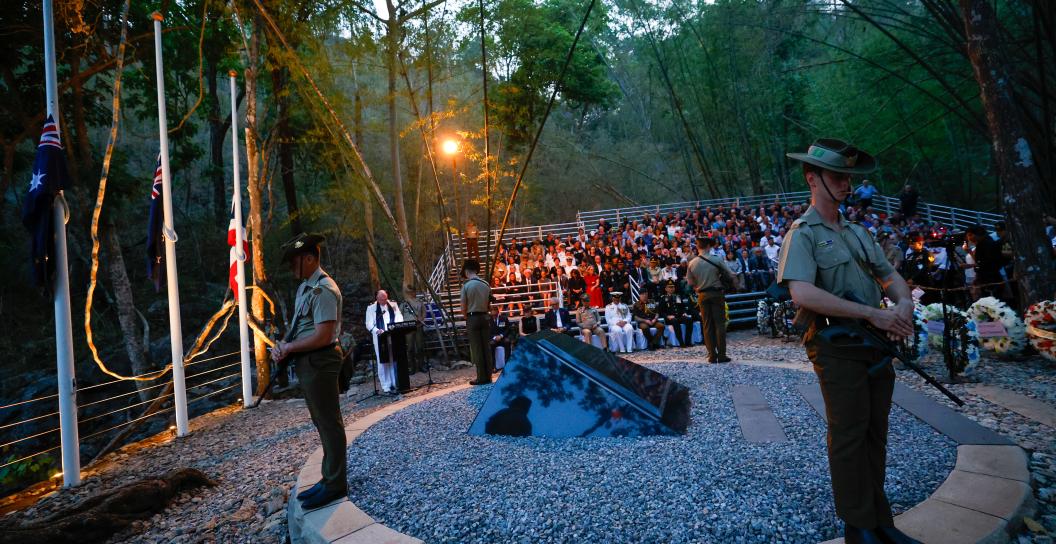 Hellfire Pass Dawn Service