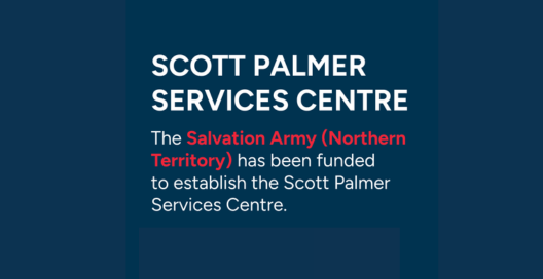 A tile highlighting that announcement of the Scott Palmer Services Centre