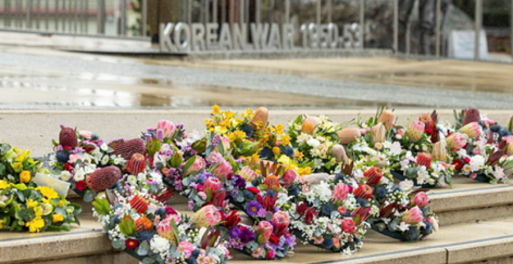 Image showing a Korean War memorial.