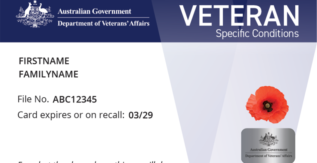 Veteran Card - Specific Conditions
