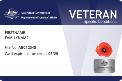 Veteran White Card