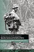 50th Anniversary of Operation Ivanhoe and the Battle of Nui Le publication cover