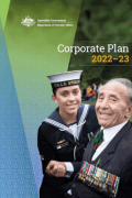 Cover of the Corporate Plan 2022-23