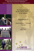 The Intergenerational Health Effects of Service in the Military Appendix 6 - Questionnaire – Vietnam veterans cover image