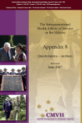 The Intergenerational Health Effects of Service in the Military Appendix 8 Questionnaire – mothers - cover image