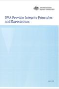 DVA provider integrity principles and expectations