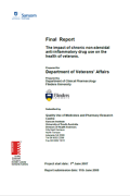 The impact of chronic non-steroidal anti-inflammatory drug use on the health of veterans publication cover page image