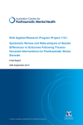 Gender Differences in Outcomes - Trauma-focused Interventions for Posttraumatic Stress Disorder publication cover image