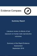 Summary Report - Literature review of effects of fuel exposure on human male reproductive outcomes