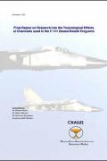 Cover of Research into the Toxicological Effects of Chemicals used in the F-111 Deseal/Reseal Programs