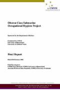 Cover of Oberon Class Submarine Occupational Hygiene Project