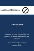 Technical report - Literature review of effects of solvent exposure on human male reproductive outcomes
